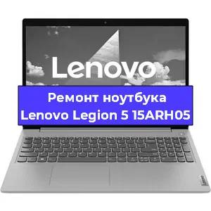 Чистка от пыли и замена термопасты на ноутбуке Lenovo Legion 5 15ARH05 в Тюмени